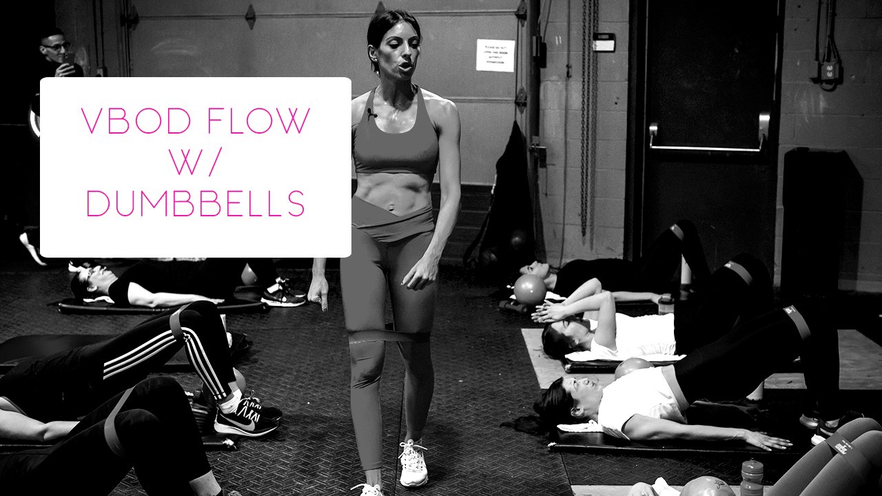 Vbod Flow w Dumbbells