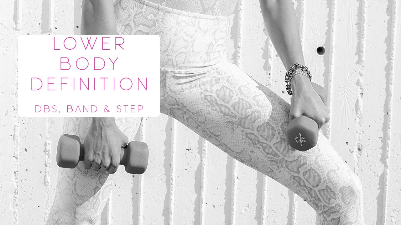 Lower Body Definition Dbsband and Step